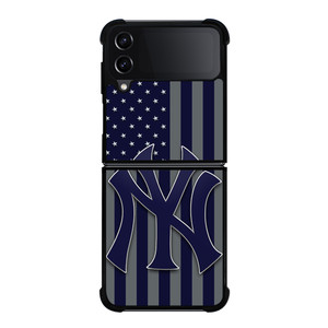 NEW YORK YANKEES LOGO MLB 2 Samsung Z Flip 4 Case NEW YORK YANKEES LOGO MLB 2 Samsung Z Flip 4 Case