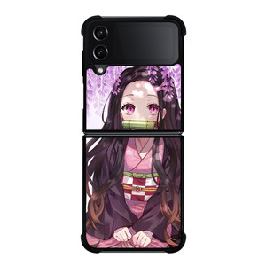 NEZUKO KAMADO DEMON SLAYER 4 Samsung Z Flip 4 Case NEZUKO KAMADO DEMON SLAYER 4 Samsung Z Flip 4 Case