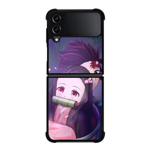 NEZUKO TANJIRO DEMON SLAYER Samsung Z Flip 4 Case NEZUKO TANJIRO DEMON SLAYER Samsung Z Flip 4 Case
