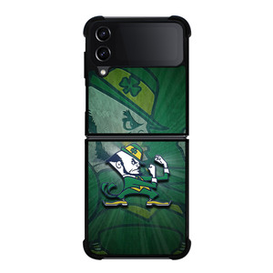 NOTRE DAME FIGHTING IRISH 2 Samsung Z Flip 4 Case NOTRE DAME FIGHTING IRISH 2 Samsung Z Flip 4 Case