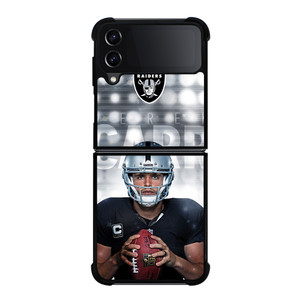 OAKLAND RAIDERS DEREK CARR Samsung Z Flip 4 Case OAKLAND RAIDERS DEREK CARR Samsung Z Flip 4 Case