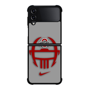 OHIO STATE HELMET 2 Samsung Z Flip 4 Case OHIO STATE HELMET 2 Samsung Z Flip 4 Case