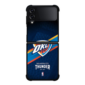 OKLAHOMA CITY THUNDER LOGO 2 Samsung Z Flip 4 Case OKLAHOMA CITY THUNDER LOGO 2 Samsung Z Flip 4 Case