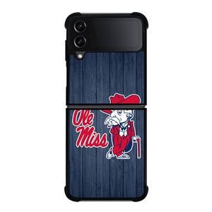 OLE MISS BASEBALL LOGO Samsung Z Flip 4 Case