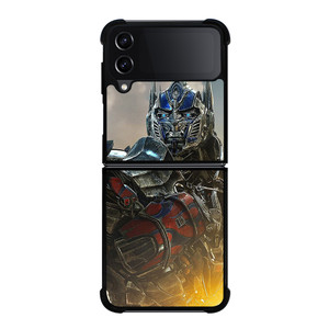 OPTIMUS PRIME WITH SWORD 3 Samsung Z Flip 4 Case OPTIMUS PRIME WITH SWORD 3 Samsung Z Flip 4 Case