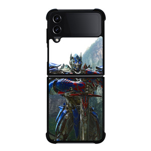 OPTIMUS PRIME WITH SWORD Samsung Z Flip 4 Case OPTIMUS PRIME WITH SWORD Samsung Z Flip 4 Case