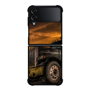 PETERBILT TRUCK 2 Samsung Z Flip 4 Case PETERBILT TRUCK 2 Samsung Z Flip 4 Case