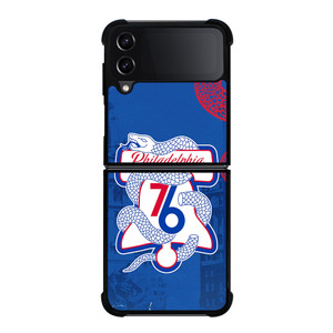 PHILADELPHIA 76ERS LOGO Samsung Z Flip 4 Case PHILADELPHIA 76ERS LOGO Samsung Z Flip 4 Case