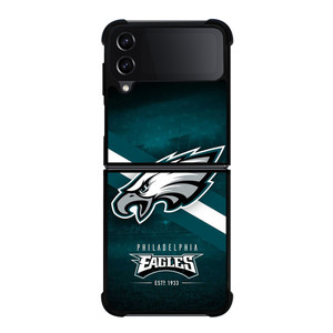 PHILADELPHIA EAGLES LOGO 2 Samsung Z Flip 4 Case PHILADELPHIA EAGLES LOGO 2 Samsung Z Flip 4 Case
