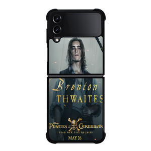 PIRATES OF THE CARIBBEAN BRENTON THWAITES Samsung Z Flip 4 Case PIRATES OF THE CARIBBEAN BRENTON THWAITES Samsung Z Flip 4 Case