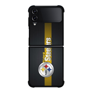 PITTSBURGH STEELERS LOGO Samsung Z Flip 4 Case PITTSBURGH STEELERS LOGO Samsung Z Flip 4 Case