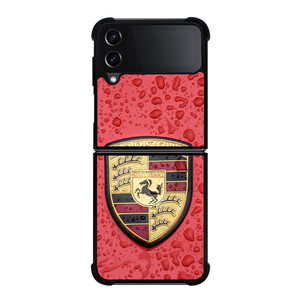 PORSCHE LOGO 3 Samsung Z Flip 4 Case