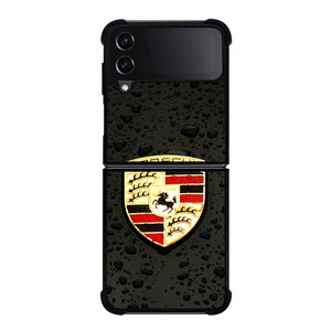 PORSCHE LOGO Samsung Z Flip 4 Case PORSCHE LOGO Samsung Z Flip 4 Case