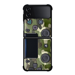 PS4 CONTROLLER CAMO Samsung Z Flip 4 Case PS4 CONTROLLER CAMO Samsung Z Flip 4 Case