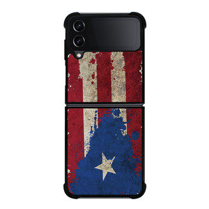 PUERTO RICO FLAG 2 Samsung Z Flip 4 Case PUERTO RICO FLAG 2 Samsung Z Flip 4 Case