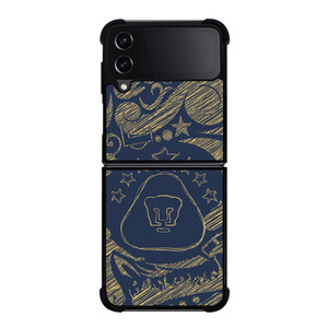 PUMAS UNAM ART LOGO Samsung Z Flip 4 Case PUMAS UNAM ART LOGO Samsung Z Flip 4 Case