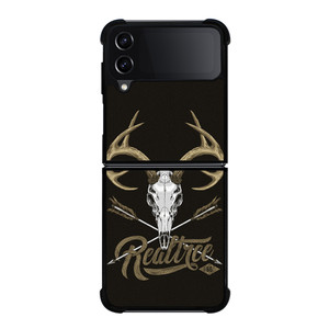 REALTREE DEER SKULL LOGO Samsung Z Flip 4 Case REALTREE DEER SKULL LOGO Samsung Z Flip 4 Case