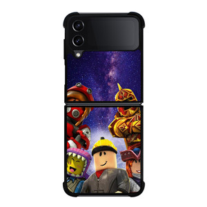 ROBLOX FAMILY Samsung Z Flip 4 Case ROBLOX FAMILY Samsung Z Flip 4 Case