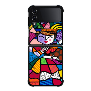 ROMERO BRITTO LOVE 3 Samsung Z Flip 4 Case