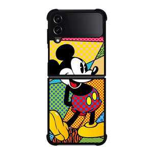 ROMERO BRITTO MICKEY MOUSE Samsung Z Flip 4 Case ROMERO BRITTO MICKEY MOUSE Samsung Z Flip 4 Case