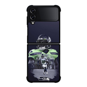 RUSSEL WILSON SEATTLE SEAHAWKS 2 Samsung Z Flip 4 Case RUSSEL WILSON SEATTLE SEAHAWKS 2 Samsung Z Flip 4 Case