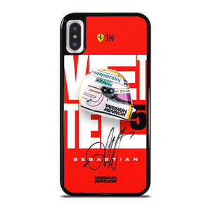 SEBASTIAN VETTEL HELMET iPhone X / XS Case