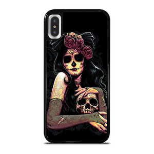SUGAR SKULL GIRL iPhone X / XS Case