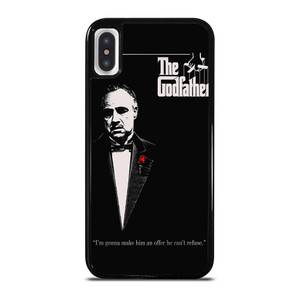 THE GODFATHER QUOTES iPhone X / XS Case