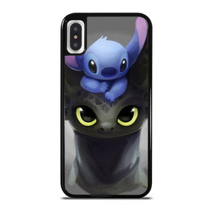 TOOTHLESS AND STITCH iPhone X / XS Case