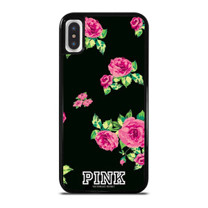 VICTORIA'S SECRET FLORAL PINK iPhone X / XS Case VICTORIA'S SECRET FLORAL PINK iPhone X / XS Case