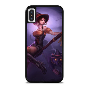 WITCH AND HALLOWEEN MOON iPhone X / XS Case WITCH AND HALLOWEEN MOON iPhone X / XS Case