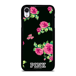 VICTORIA'S SECRET FLORAL PINK iPhone XR Case VICTORIA'S SECRET FLORAL PINK iPhone XR Case