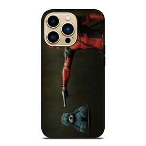 DEADPOOL SUPERHERO TEDDY BEAR iPhone 14 Pro Max Case
