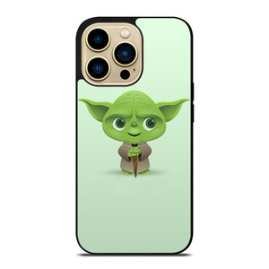 CUTE FUNNY YODA STARWARS iPhone 14 Pro Max Case