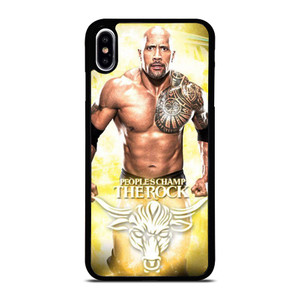 THE ROCK WWE CHAMPIONS iPhone XS Max Case THE ROCK WWE CHAMPIONS iPhone XS Max Case