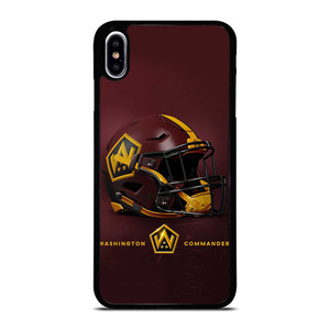 WASHINGTON COMMANDERS HELMET iPhone XS Max Case WASHINGTON COMMANDERS HELMET iPhone XS Max Case