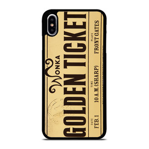 WILLY WONKA GOLDEN TICKET CHOCOLATE BAR iPhone X / XS Case