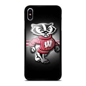 WISCONSIN BADGERS 3 iPhone XS Max Case WISCONSIN BADGERS 3 iPhone XS Max Case
