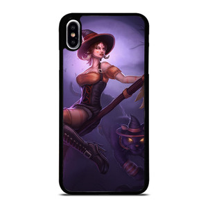 WITCH AND HALLOWEEN MOON iPhone XS Max Case WITCH AND HALLOWEEN MOON iPhone XS Max Case