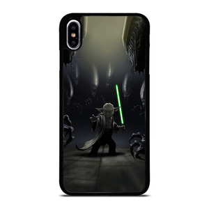 YODA VS ALIENS iPhone XS Max Case YODA VS ALIENS iPhone XS Max Case