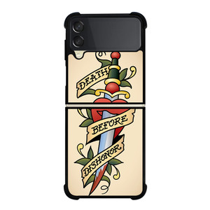 SAILOR JERRY TATTOO 3 Samsung Z Flip 3 Case SAILOR JERRY TATTOO 3 Samsung Z Flip 3 Case