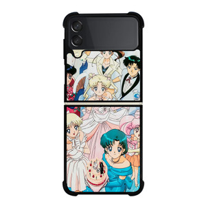 SAILOR MOON CHARACTERS Samsung Z Flip 3 Case SAILOR MOON CHARACTERS Samsung Z Flip 3 Case