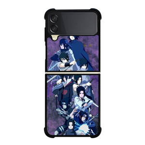 SASUKE UCHIHA COLLAGE Samsung Z Flip 3 Case SASUKE UCHIHA COLLAGE Samsung Z Flip 3 Case