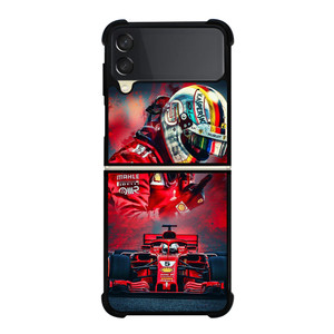 SEBASTIAN VETTEL FORMULA ONE Samsung Z Flip 3 Case SEBASTIAN VETTEL FORMULA ONE Samsung Z Flip 3 Case