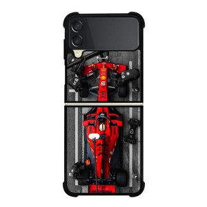 SEBASTIAN VETTEL IN THE PITS Samsung Z Flip 3 Case SEBASTIAN VETTEL IN THE PITS Samsung Z Flip 3 Case