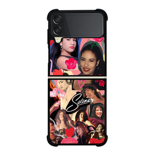 SELENA QUINTANILLA COLLAGE 2 Samsung Z Flip 3 Case SELENA QUINTANILLA COLLAGE 2 Samsung Z Flip 3 Case