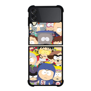 SOUTHPARK CHARACTERS Samsung Z Flip 3 Case SOUTHPARK CHARACTERS Samsung Z Flip 3 Case