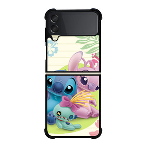 STITCH AND HIS GIRLFRIEND Samsung Z Flip 3 Case STITCH AND HIS GIRLFRIEND Samsung Z Flip 3 Case