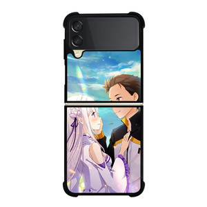 SUBARU AND EMILIA Samsung Z Flip 3 Case SUBARU AND EMILIA Samsung Z Flip 3 Case