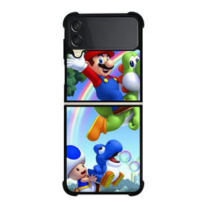 SUPER MARIO AND FRIEND 2 Samsung Z Flip 3 Case